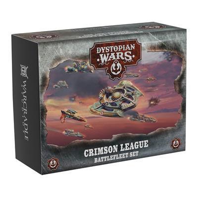 Dystopian Wars - Crimson League Battlefleet Set - EN Warcradle Studios