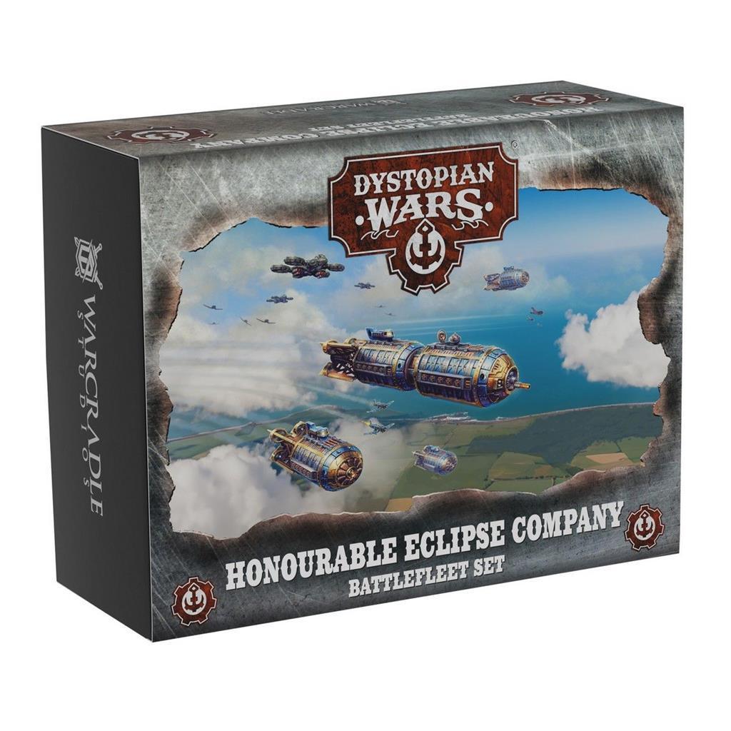 Dystopian Wars - Honourable Eclipse Company Battlefleet Set Warcradle Studios