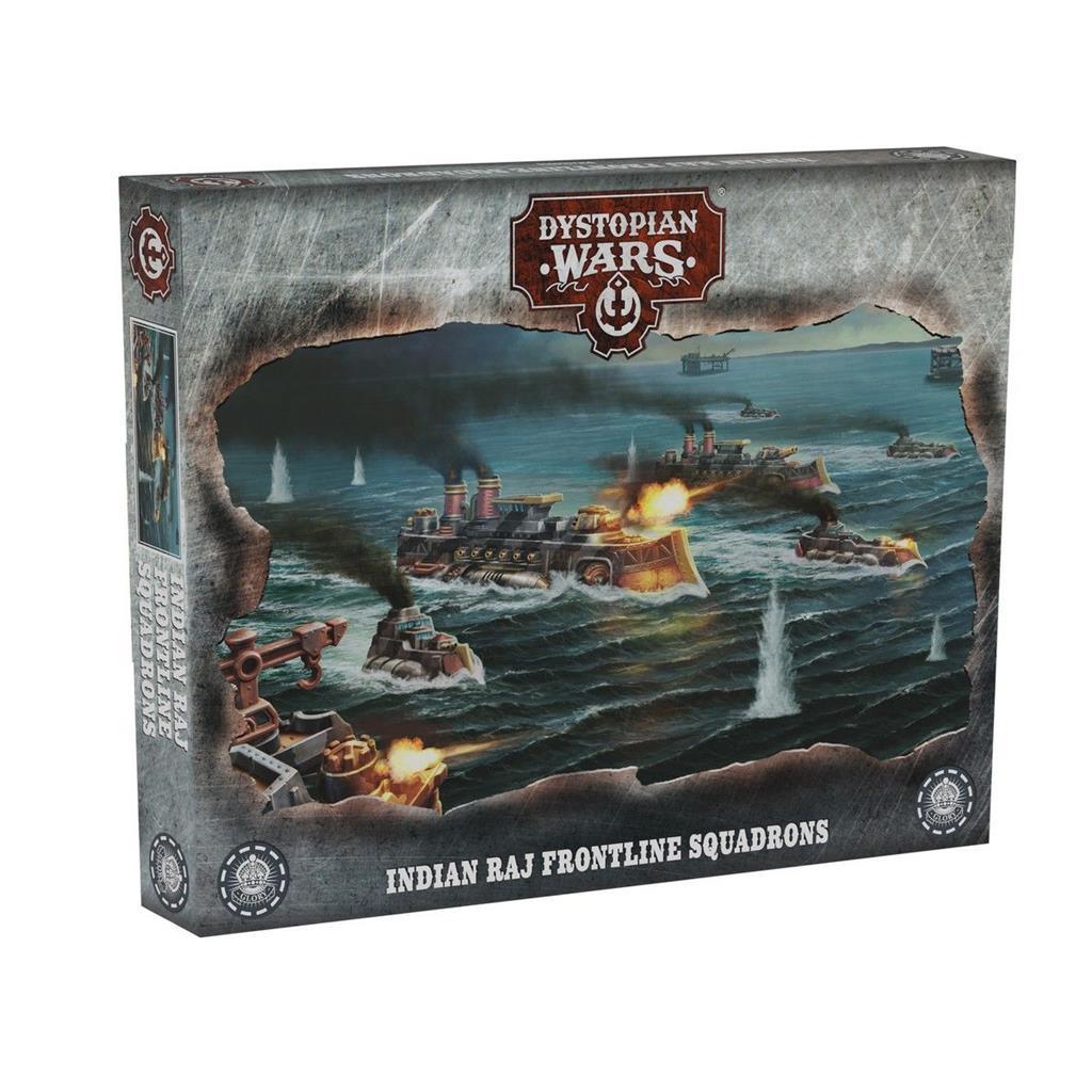 Dystopian Wars - Indian Raj Frontline Squadrons - EN Warcradle Studios