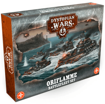 Dystopian Wars: Oriflamme Battlefleet Set - EN Warcradle Studios