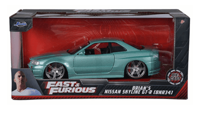 Fast & Furious 2002 Nissan Skyline 1:24