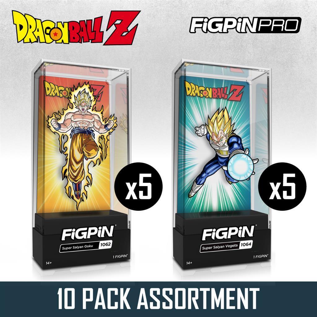 FiGPiN Dragon Ball Z 10 Pack Assortment FiGPiN
