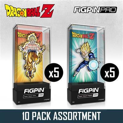 FiGPiN Dragon Ball Z 10 Pack Assortment FiGPiN