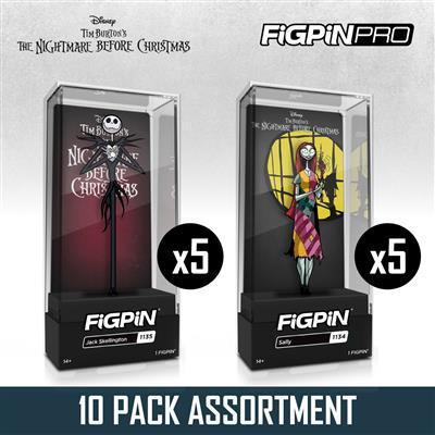 FiGPiN - The Nightmare Before Christmas 10 Pack Assortment FiGPiN