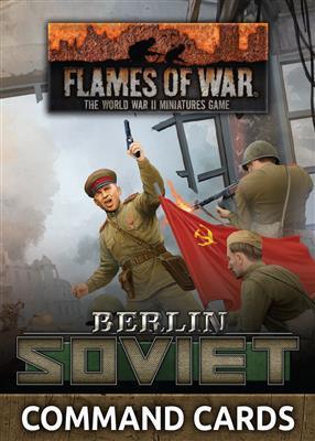 Flames of War: Berlin: Sovjetiska Kommandokort (35x Kort) Gale Force Nine