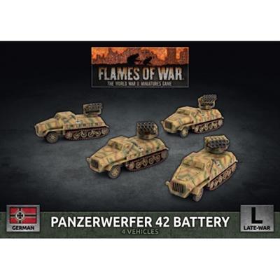 Flames Of War Panzerwerfer 42 Batteri (x4) Gale Force Nine