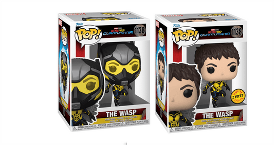 Funko POP Vinyl: Quantumania - The Wasp w/Chase Assortment (5+1 chase Figur)