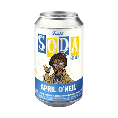 Funko POP Vinyl SODA: TMNT - April O’Neil med CH (5+1 chase Figur) Funko