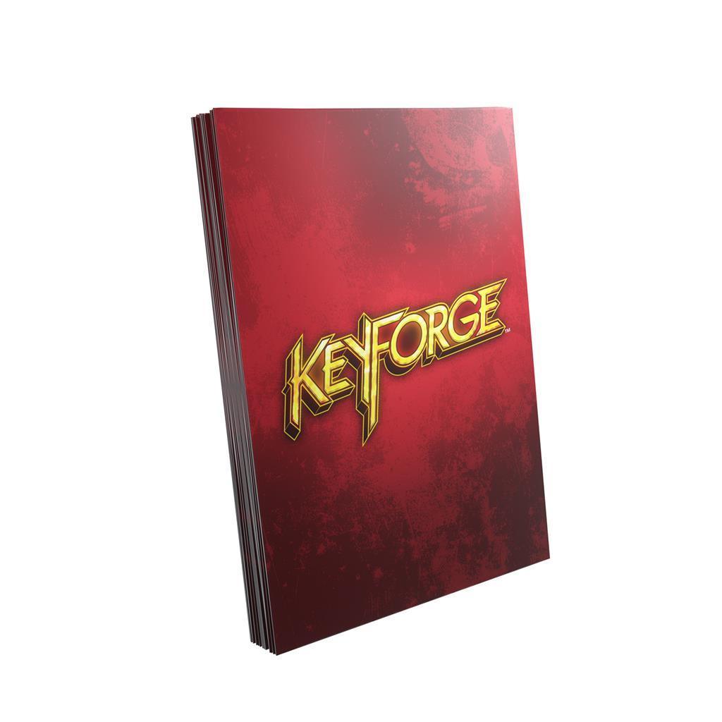 Gamegenic KeyForge Logo Sleeves - Röd (40 Sleeves) Gamegenic
