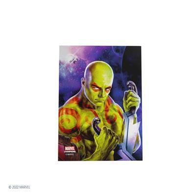 Gamegenic - Marvel Champions FINE ART Sleeves – Drax (51 Ärmar) Gamegenic