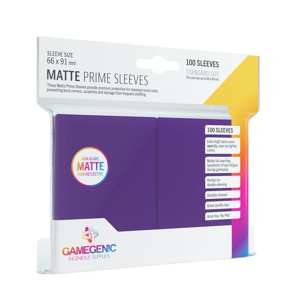 Gamegenic - Matte Prime Sleeves Lila (100 Sleeves) Gamegenic