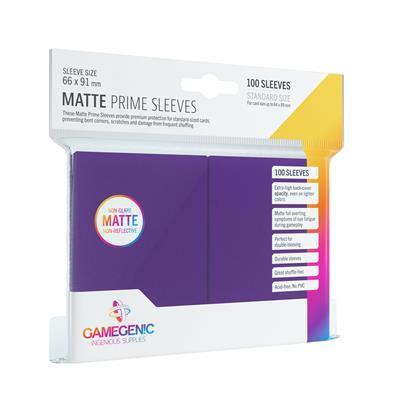 Gamegenic - Matte Prime Sleeves Lila (100 Sleeves) Gamegenic