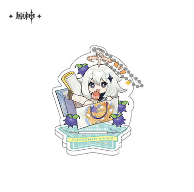 Genshin Impact - Genshin Fes 2021 Paimon Akryl Nyckelring Sakami Merchandise