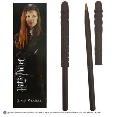 Harry Potter - Ginny Weasley Trollstav Pen & Bokmärke