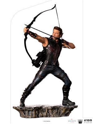 Hawkeye Battle of NY - The Infinity Saga BDS Art Scale 1/10 Iron Studios & MiniCo