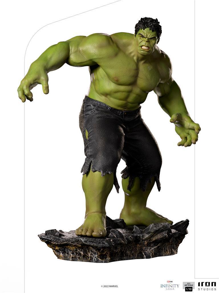 Hulk Battle of NY - The Infinity Saga BDS Art Scale 1/10 Iron Studios & MiniCo