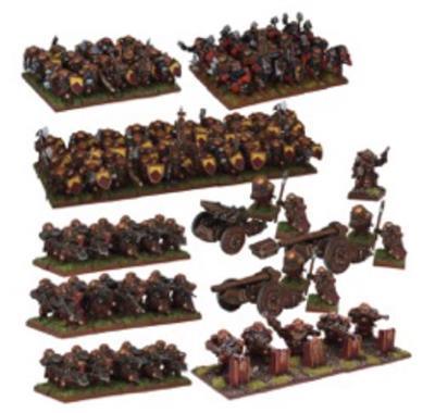 Kings of War - Dwarf Mega Army - EN Mantic Games