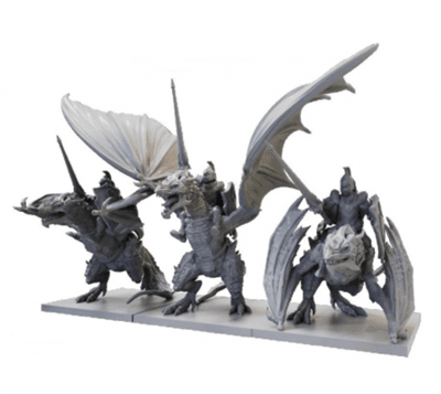 Kings of War - Elf: Drakon Riders Regiment Mantic Games