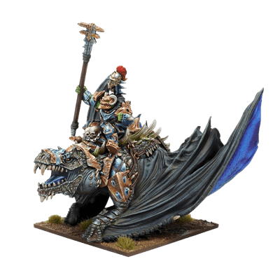 Kings of War - Riftforged Orc Stormbringer på Winged Slasher Mantic Games