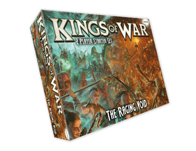 Kings of War - The Raging Void - TK mot Abyssal Dwarfs 2-spelar set Mantic Games