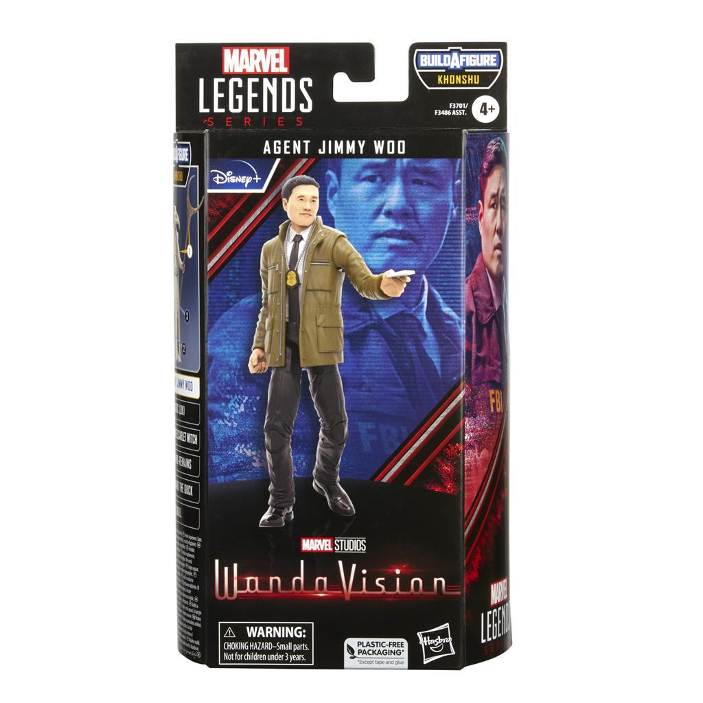 Marvel Legends Series Agent Jimmy Woo Figur Hasbro