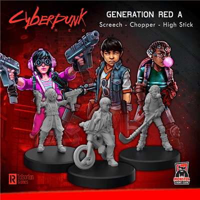 MFC - Cyberpunk Red - Generation Red A Monster Fight Club