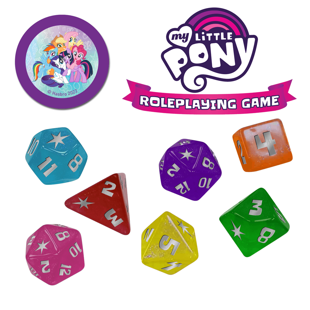 My Little Pony RPG Tärningsset Renegade Game Studios