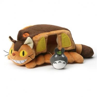 My Neighbor Totoro - Catbus Hus med Totoro Gosedjur Semic