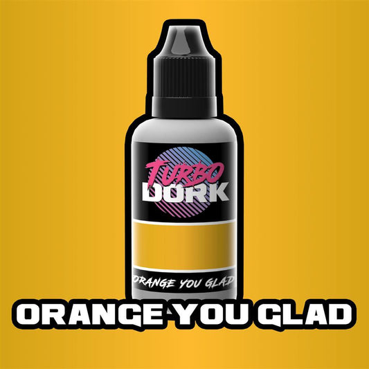 Orange You Glad Metallic Acrylic Paint 20ml flaska