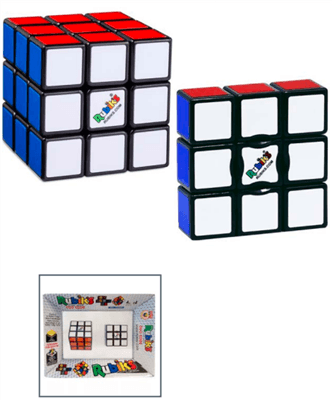 Original Rubik's Set 3x3 och Edge DPI Merchandising