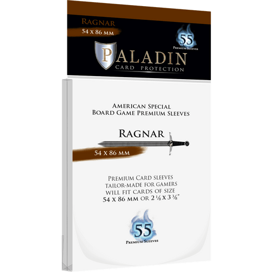 Paladin Sleeves - Ragnar Premium American Special 54x86mm (55 Sleeves)