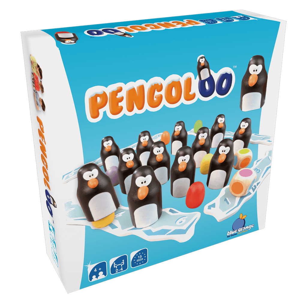 Pengoloo - Minnesspel med Träpingviner Asmodee DE