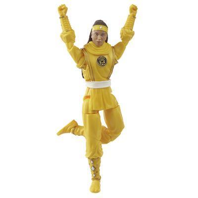 Power Rangers Lightning Collection Mighty Morphin Ninja Yellow Ranger Figur Hasbro