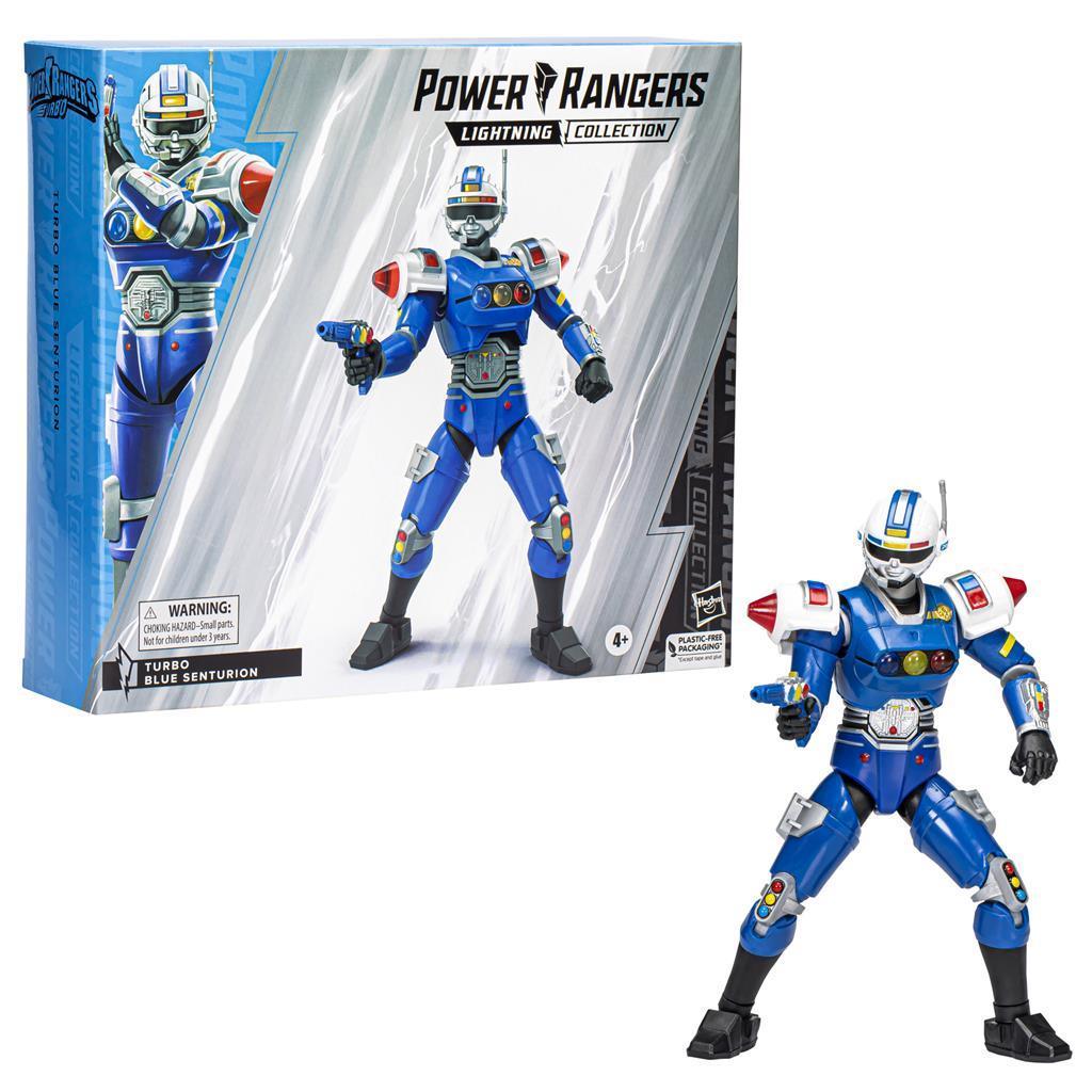 Power Rangers Lightning Collection Turbo Blue Senturion Action Figur Hasbro