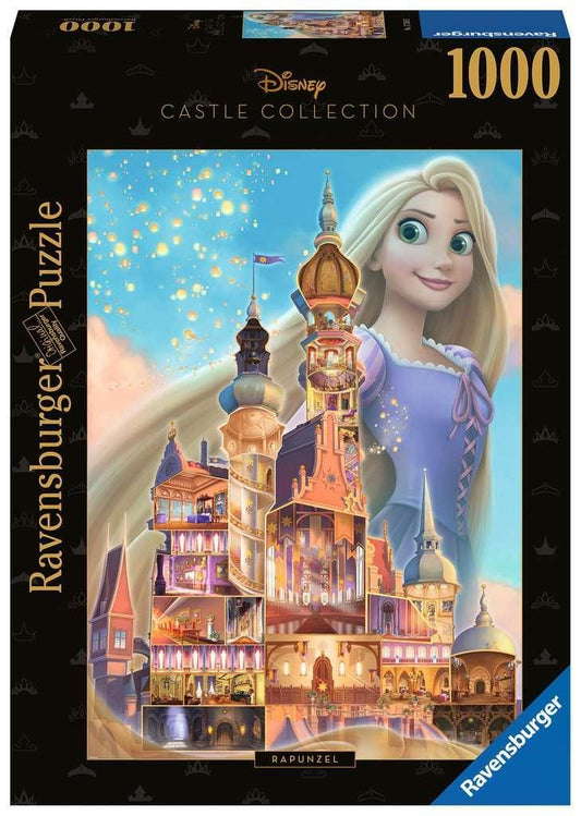 Ravensburger Pussel - Disney Castles: Rapunzel 1000pc