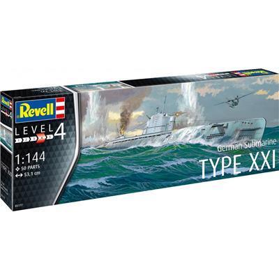 Revell: German Submarine Type XXI - 1:144