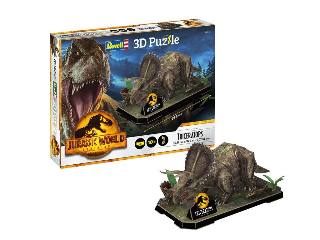 Revell 3D-pussel: Triceratops från Jurassic World Dominion Revell