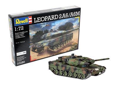 Revell: Leopard 2 A6/A6M (1:72) - EN/DE/FR/NL/ES/IT