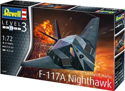 Revell Lockheed Martin F-117A Nighthawk Stealth Fighter 1:72 Revell