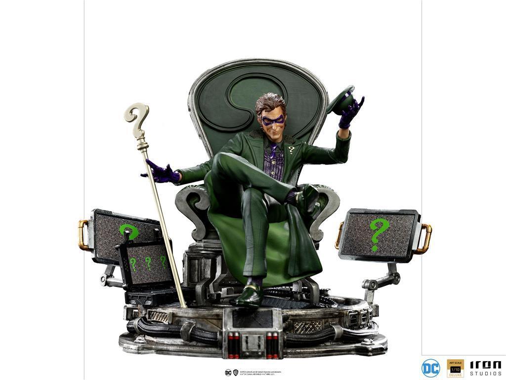 Riddler Deluxe - DC Comics - Art Scale 1/10 Iron Studios & MiniCo