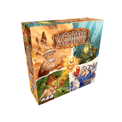 Scarabya - Mysteriet med Skarabéer Asmodee DE