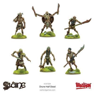Sláine - Drune Half Dead Figurer Warlord Games