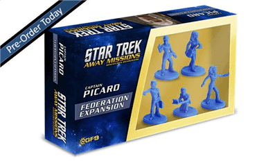 Star Trek: Away Missions - TNG Federation Away Team: Picard +4 Gale Force Nine