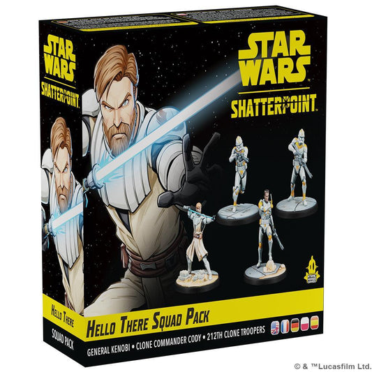 Star Wars: Shatterpoint - Hello There – General Obi-Wan Kenobi Squad Pack - EN/FR/IT/DE/SP