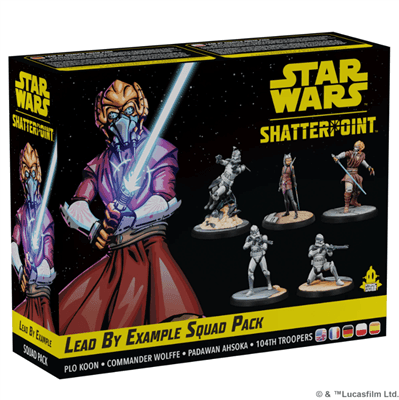 Star Wars Shatterpoint Lead by Example Squad Pack - EN/FR/PL/DE/ES