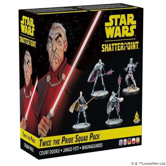 Star Wars: Shatterpoint - Twice the Pride – Count Dooku Squad Pack - EN/FR/IT/DE/SP