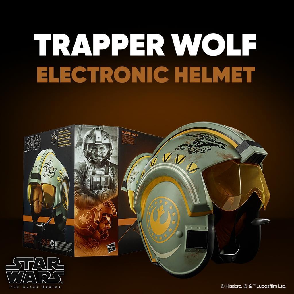 Star Wars The Black Series Trapper Wolf Elektronisk Hjälm Hasbro