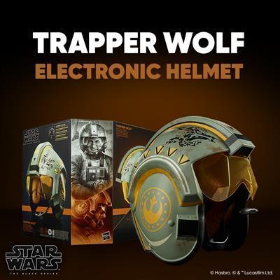 Star Wars The Black Series Trapper Wolf Elektronisk Hjälm Hasbro