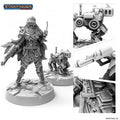 Starfinder Miniatyrer: Android Mekaniker (med Mekaniker Drone) Archon Studio