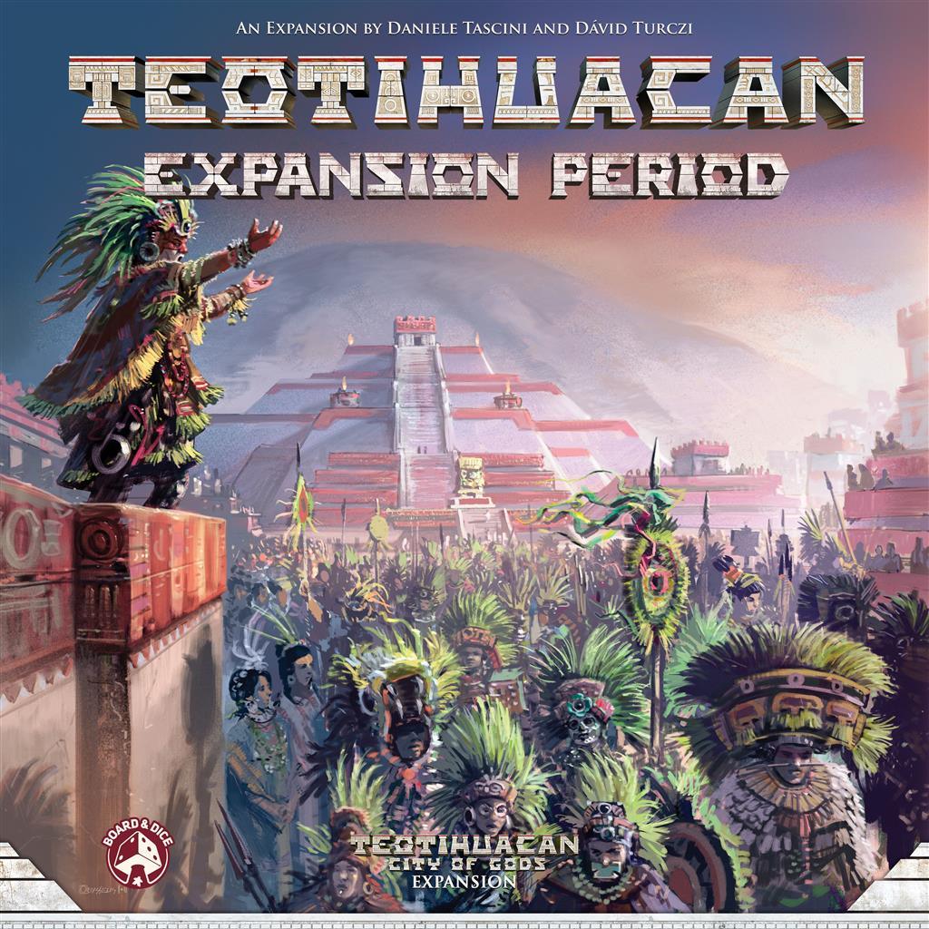 Teotihuacan: Expansion Period - EN Board&Dice